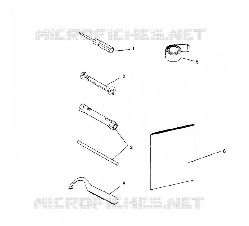 KIT DE HERRAMIENTA SUPER SPORT 0960743 (4932183218C003)