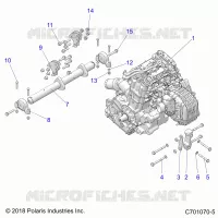 MOTOR, MOUNTING & LONG BLOCK