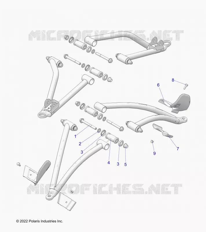 SUSPENSION, A-ARM MOUNTING
