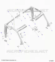 CHASSIS, CAB BASTIDOR