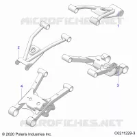 SUSPENSION TRASERA CONTROL ARMS