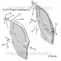 PUERTAS, FRONT, FULL, MOUNTING