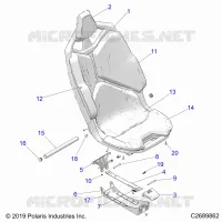 ASIENTO ASM.- Z24RAE92AG/BG (C2689862)