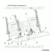 ASIENTO BELT MOUNTING