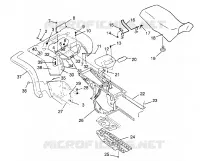 TRASERO CABINA Y ASIENTO XPLORER 400L W969140 (4935983598A006)