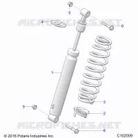 SUSPENSION, CHOQUE FRONTAL