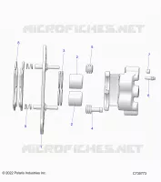 BRAKES, PINZA TRASERA