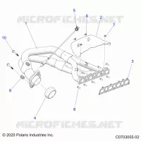 ENGINE, SISTEMA DE ESCAPE, HEADPIPE AND RELATED