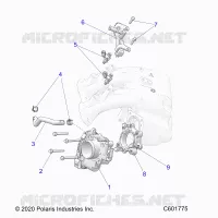 SISTEMA DE COMBUSTIBLE, THROTTLE BODY/FUEL RAIL