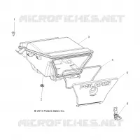 CAJA DE ALMACENAJE, REAR