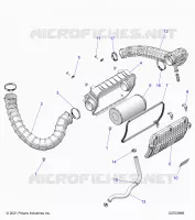 ENGINE, TOMA DE AIRE SYSTEM