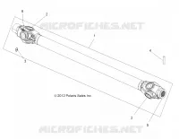 DRIVE TRAIN, DEL EJE DE PROPULSIÃN, FRONT