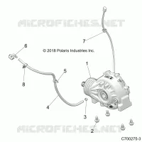DRIVE TRAIN, FRONT MONTAJE DE ENGRANAJES