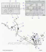 ELECTRICA, WIRE HARNESS, CHASSIS, STANDARD