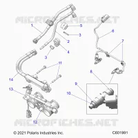 SISTEMA DE COMBUSTIBLE, RAIL, LINES AND THROTTLE BODY