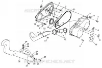 tapa del embrague XPLORER 400L W98CC38C (4945414541C004)