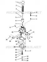 CARBURADOR LITE GT 0963133 AND EUROPEAN LITE GT E963133 (4933083308C006)