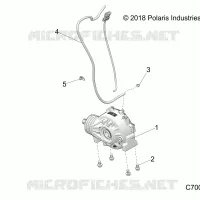 TREN, FRONT GEARCASE