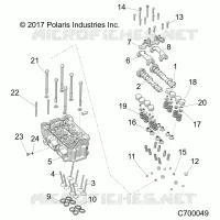 ENGINE, CULATA AND VALVES