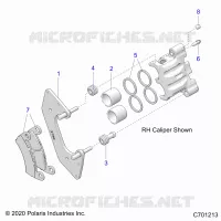 FRENO FRONTAL CALIPER