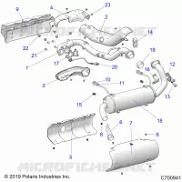 ENGINE, SISTEMA DE ESCAPE