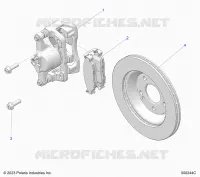 BRAKES, PINZA FRENO DELANTERA