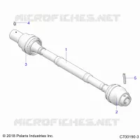 TREN, FRONT PROP SHAFT