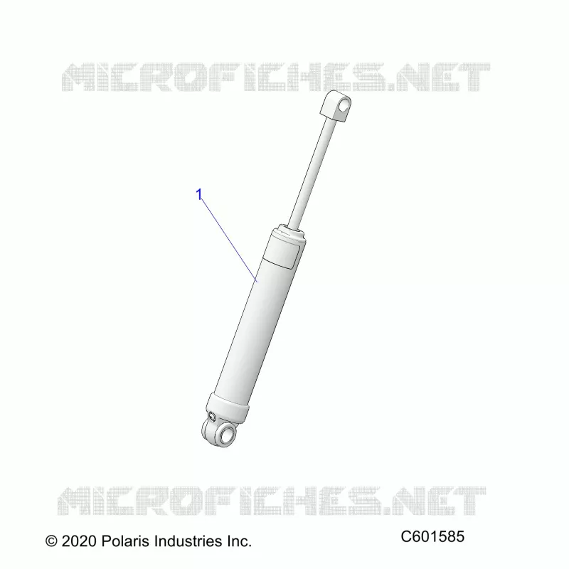 SUSPENSION, SHOCK TRASERO TRACK