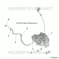 DRIVE TRAIN, FRONT MONTAJE DE ENGRANAJES