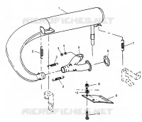 SISTEMA DE ESCAPE 500 EFI SKS 0962574, 500 EFI RMK 0962974, and EUROPEAN 500 E (4931983198C004)