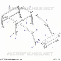 CHASSIS, CAB BASTIDOR