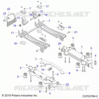 ASIENTO MOUNTING, FRONT