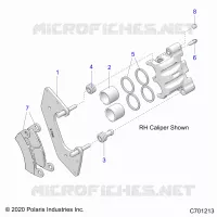 FRENO FRONTAL CALIPER