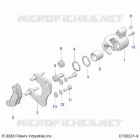 FRENO FRONTAL CALIPER