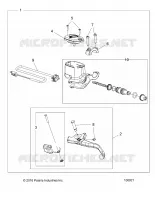 FRENO FRONTAL BRAKE LEVER AND MASTER CYLINDER