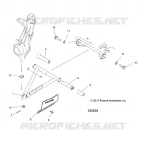 SUSPENSION, A-ARM AND PUNTAL MOUNTING