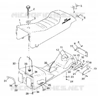 ASIENTO Y TANQUE DE GAS