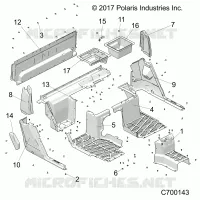 CARROCERÍA POSTERIOR CLOSE OFF, FENDERS AND FLOOR