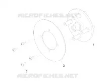 RUEDAS, COMPONENTS, END, 7.56 INCH, DISC 4 BOLT