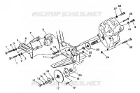 CAJA DE ENGRANAJES Y FRENO DE MONTAJE 6X6 350L W938739 (4924062406033A)
