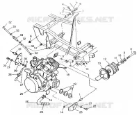MONTAJE DEL MOTOR SWEDISH 4x4 400L S948140 (4926912691A010)