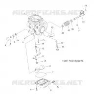 MOTOR, CARBURADOR, LOWER