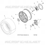 RUEDAS, REAR AND HUB