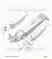 CHASSIS, PROTECCIÃ³N DEL EMBRAGUE, FOOTRESTS, AND RUNNINGBOARDS