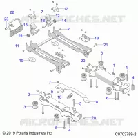 ASIENTO MOUNTING, FRONT