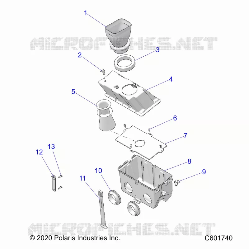 MOTOR, AIR BOX