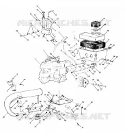 MONTAJE DEL MOTOR SuperTrak (4917131713015A)