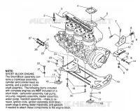 MONTAJE DEL MOTOR SL 650 B954058 (4930483048B001)