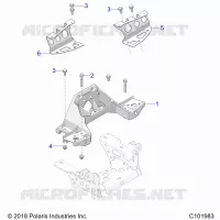 CHASIS, BULKHEAD AND FRONT CAB SUPPORT