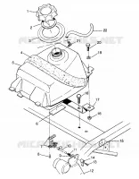 GASOLINA TANK Scrambler W967840 (4935823582A012)